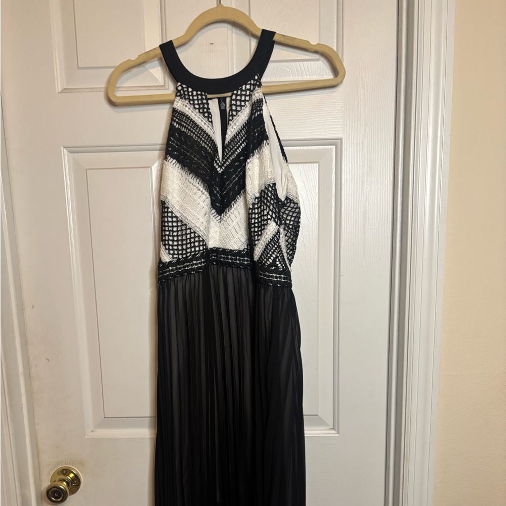 Black and white sundress